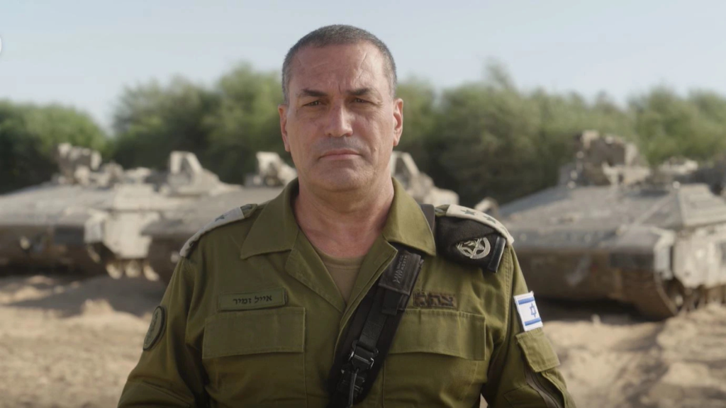 Eyal Zamir, Chief of General Staff of the IDF, accompanied troops from the 98th Division into Gaza City.