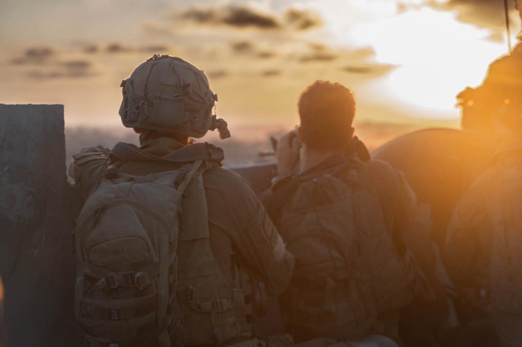 IDF in the Gaza Strip.