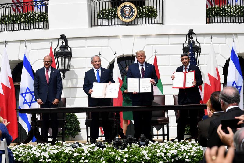 Abraham Accords Signing Ceremony at the White House in Washington, USA, September 15, 2020.
