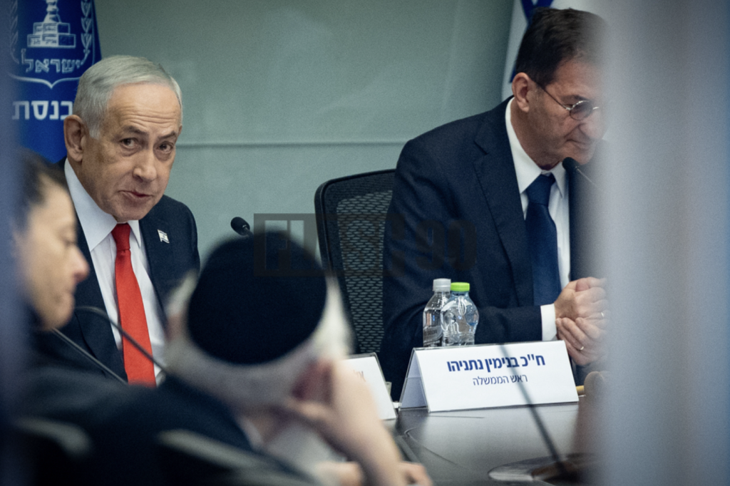 Prime Minister Benjamin Netanyahu arrives to a Defence and Foreign Affairs Committee meeting at the Knesset, the Israeli parliament in Jerusalem on February 5, 2026.