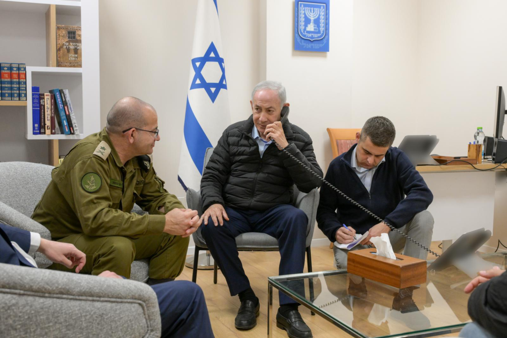 Prime Minister Netanyahu ordering the elimination of senior Iranian regime officials, March 16, 2026.