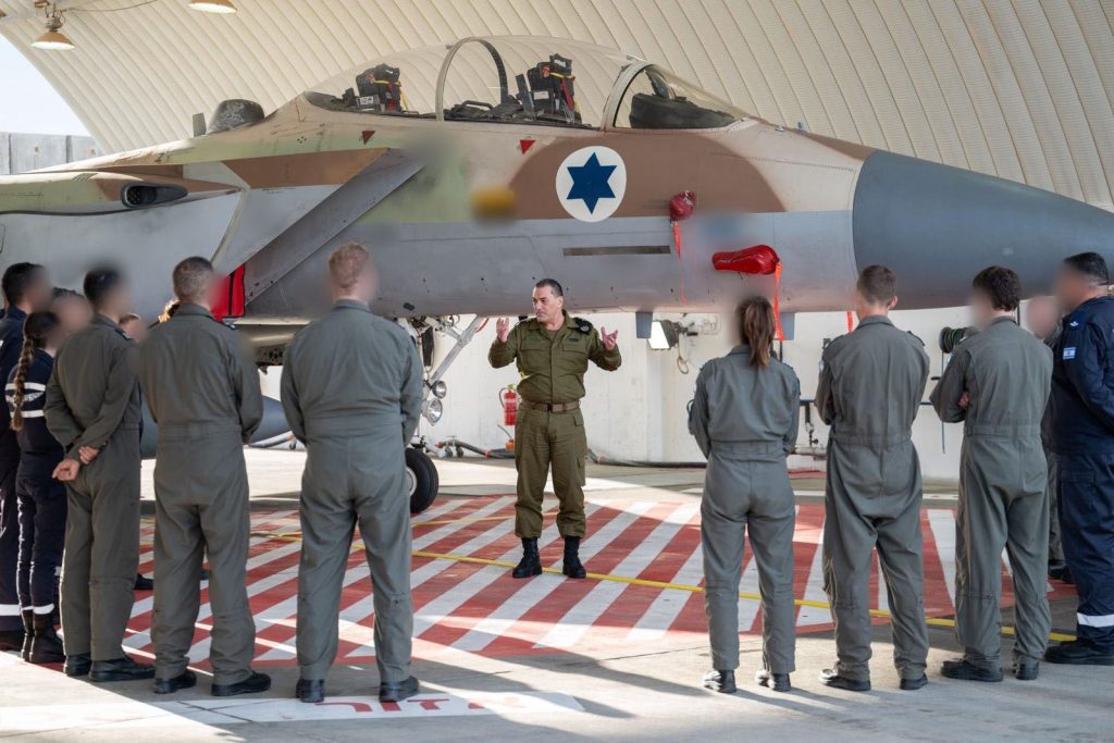IDF Chief of Staff Eyal Zamir with IDF servicemen during the Operation Roaring Lion, February 28, 2026