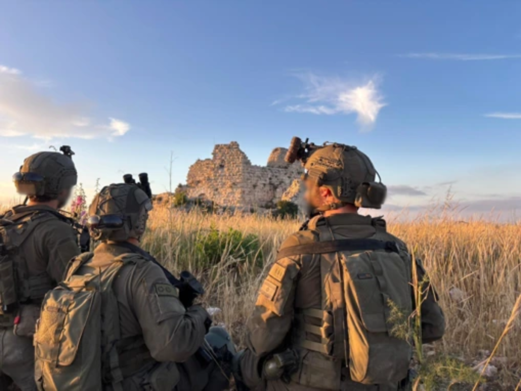 IDF troops in southern Lebanon.